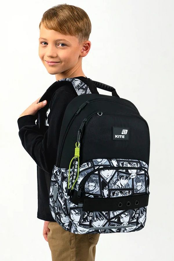 Рюкзак ортопедичний шкільний Kite Education Anime Boy KITE K26-585M-5 ЦБ-00297751 фото