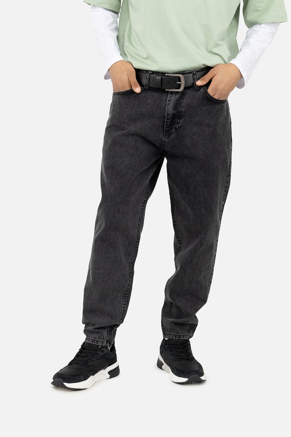 Мужские джинсы 44 цвет темно-серый ЦБ-00245478 SKT000981759 фото