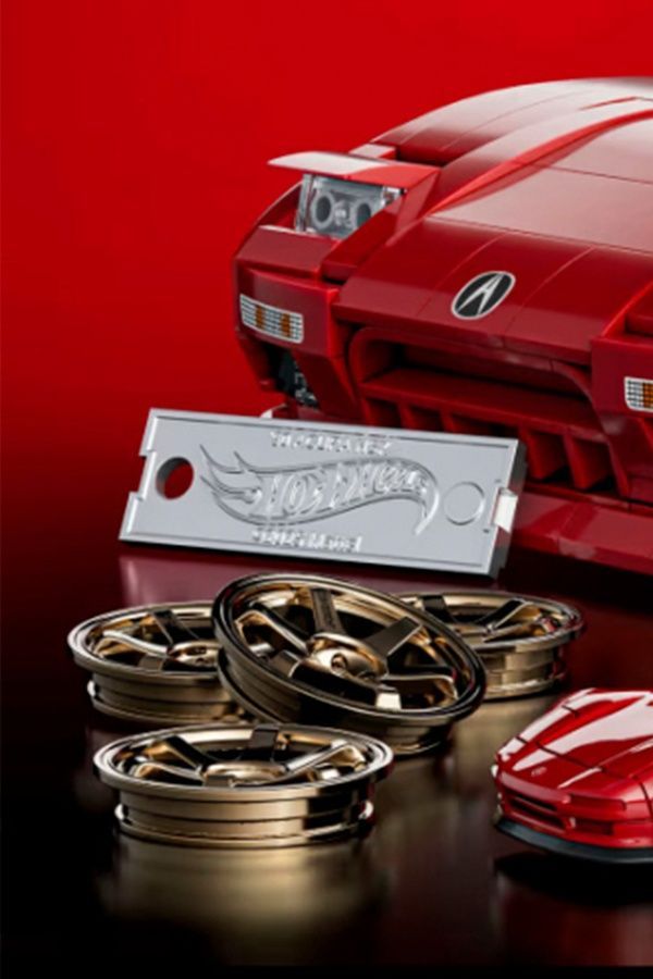 Колекційна машинка-конструктор - "Acura" серії "Elite" Mattel Brick Shop Hot Wheels JFT17 ЦБ-00285845 фото