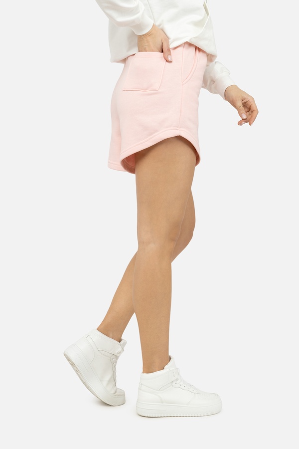 Женские спортивные шорты 42 цвет розовый ЦБ-00184104 SKT000609460 фото