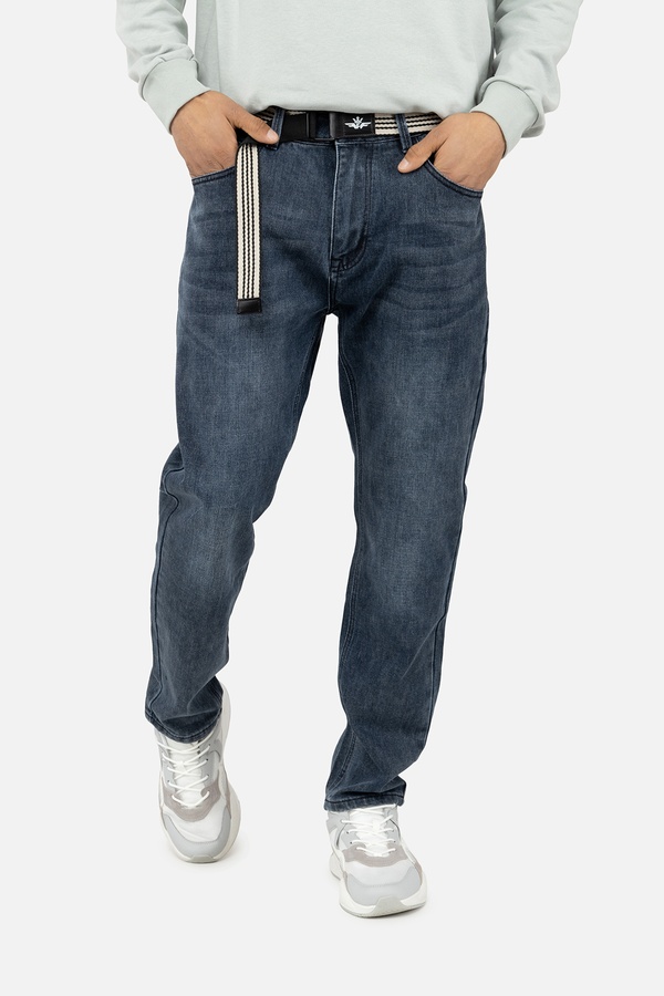 Чоловічі джинси 56 колір синій ЦБ-00246656 SKT000985090 фото