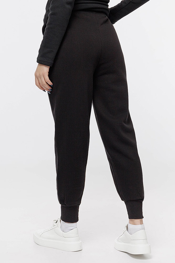 Жіночі спортивні штани 42 колір чорний ЦБ-00208219 SKT000884193 фото