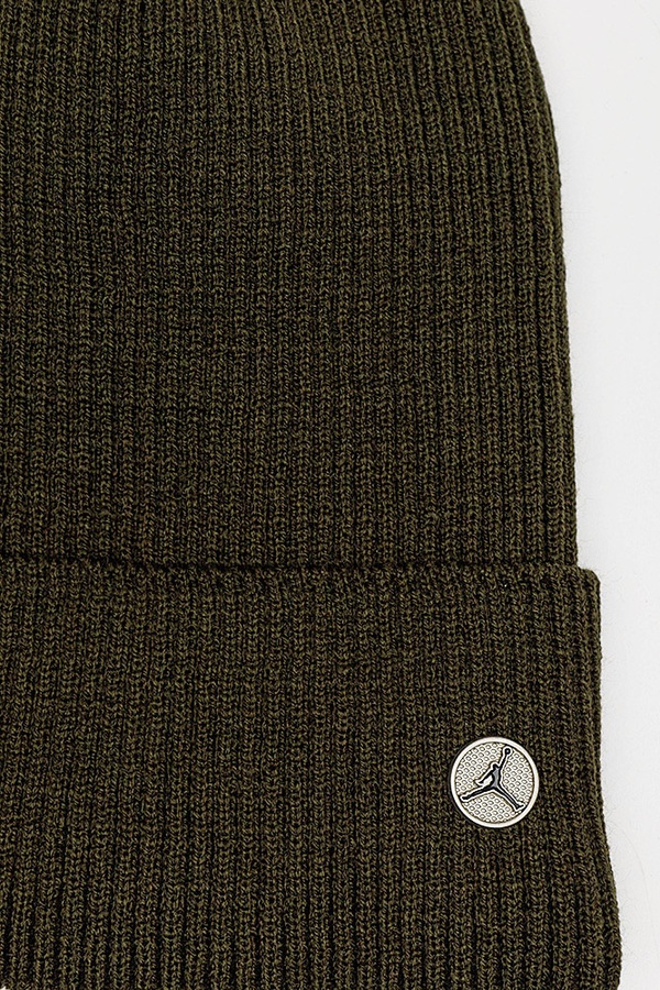Комплект шапка-шарф на хлопчика 50-52 колір хакі ЦБ-00206057 SKT000879675 фото
