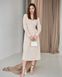 Жіноча сукня довга 50 колір персиковий ЦБ-00214549 SKT000896487 фото 2