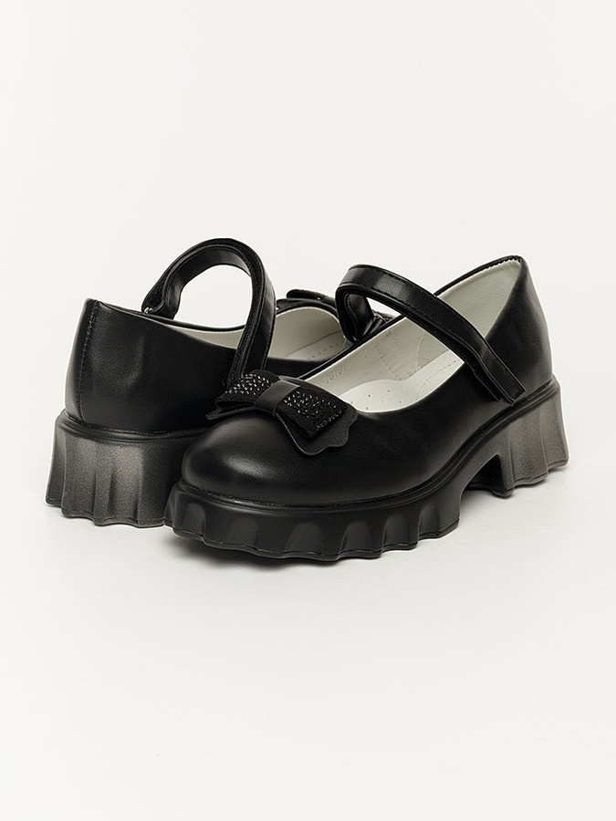 Туфлі для дівчинки 31.5 колір чорний ЦБ-00225742 SKT000922704 фото