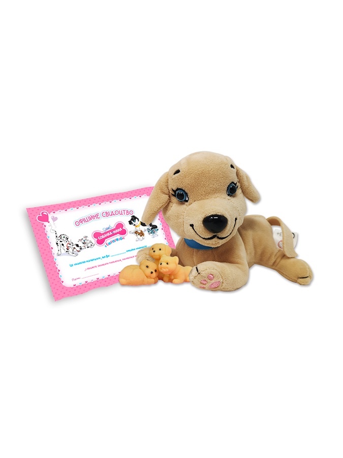 М'яка колекційна іграшка – Собачка мама з сюрпризом колір різнокольоровий ЦБ-00225573 SKT000922380 фото