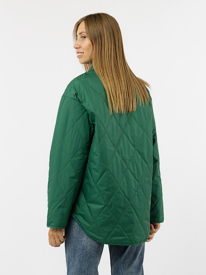 Куртка жіноча 42 колір зелений ЦБ-00227865 SKT000927761 фото