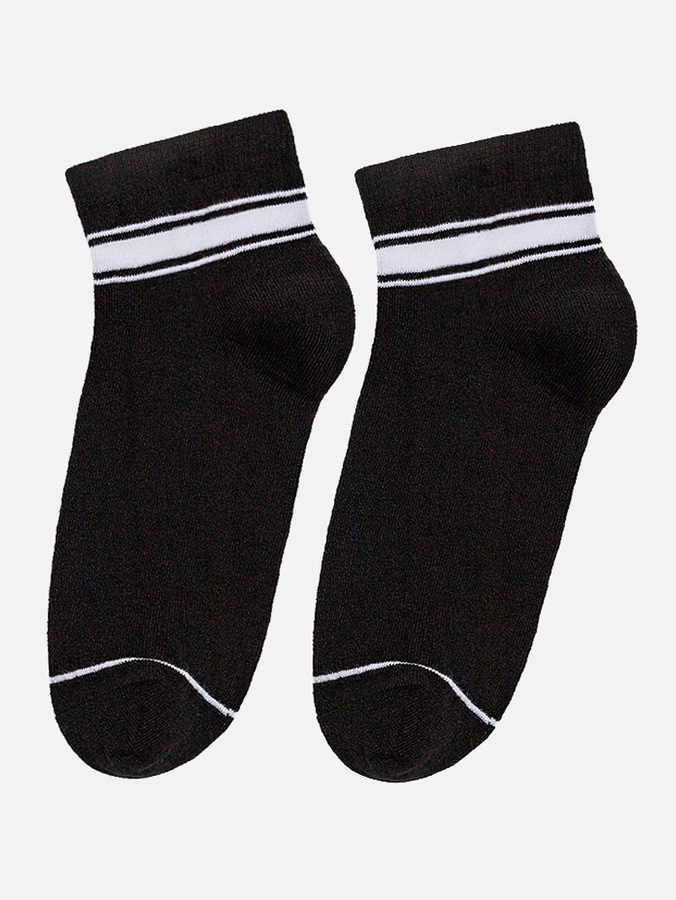 Чоловічі шкарпетки 40-42 колір чорний ЦБ-00214564 SKT000896617 фото