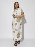 Жіноча довга сукня 50 колір бежевий ЦБ-00219268 SKT000906839 фото
