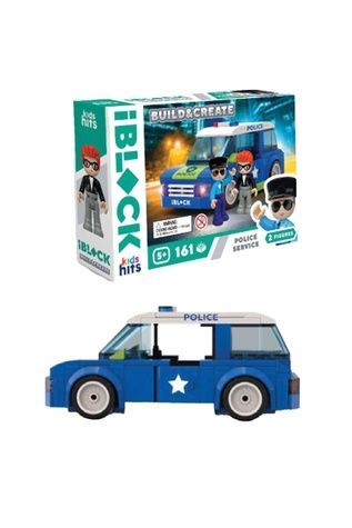 Конструктор Kids hits IBLOCK JUNIOR Поліція IBLOCK KH17/001/2 ЦБ-00264666 фото