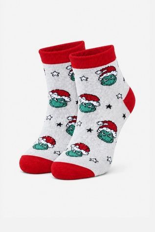 Шкарпетки середні для дівчинки колір сірий 35-38 ЦБ-00288605 фото