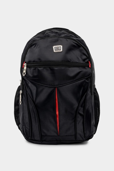 Мужской спортивный рюкзак цвет черный ЦБ-00234576 SKT000944189 фото