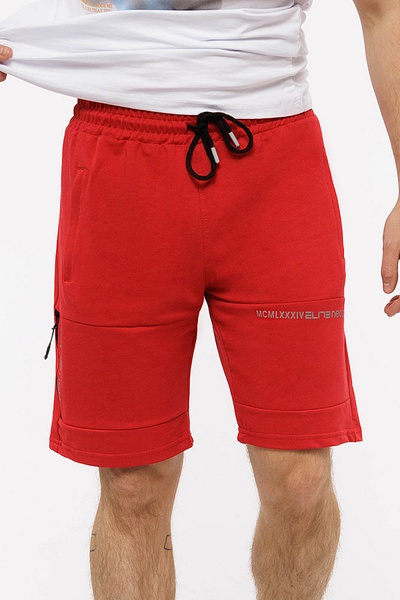 Мужские шорты 52 цвет красный ЦБ-00192449 SKT000849183 фото