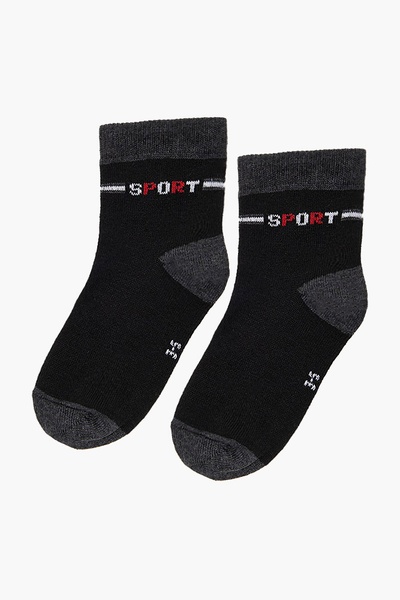 Шкарпетки на хлопчика 35-38 колір чорний ЦБ-00187822 SKT000836362 фото