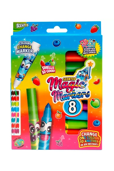 Набір ароматних маркерів для малювання - Кольорова магія колір різнокольоровий ЦБ-00239794 SKT000959569 фото