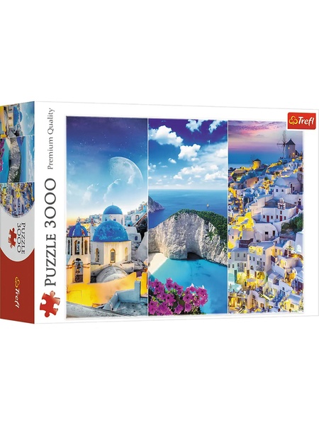 Пазли - Грецькі канікули - колаж колір різнокольоровий ЦБ-00230807 SKT000935542 фото