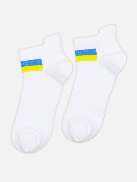 Чоловічі шкарпетки 43-45 колір білий ЦБ-00214912 SKT000897366 фото