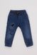 Джогери джинсові для хлопчика 98 колір синій ЦБ-00170556 SKT000570319 фото 1