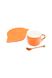 Чашка с блюдцем и ложкой "Muse" цвет оранжевый ЦБ-00235221 SKT000945624 фото 2