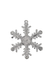 Прикраса новорічна ялинкова - сніжинка ЦБ-00141651 SKT000495423 фото 2