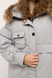 Жіноча куртка 44 колір сірий ЦБ-00223825 SKT000918318 фото 4
