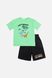 Костюм с шортами для мальчика 104 цвет зеленый ЦБ-00223478 SKT000917522 фото 1