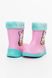 Гумові чоботи для дівчинки 24 колір рожевий ЦБ-00204632 SKT000876622 фото 4