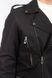Куртка косуха чоловіча 44 колір чорний ЦБ-00147275 SKT000507278 фото 5