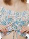 Жіноча коротка блуза 40 колір блакитний ЦБ-00219016 SKT000906028 фото 2