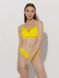 Жіночий роздільний купальник рубчик 42 колір жовтий ЦБ-00222815 SKT000915990 фото 1