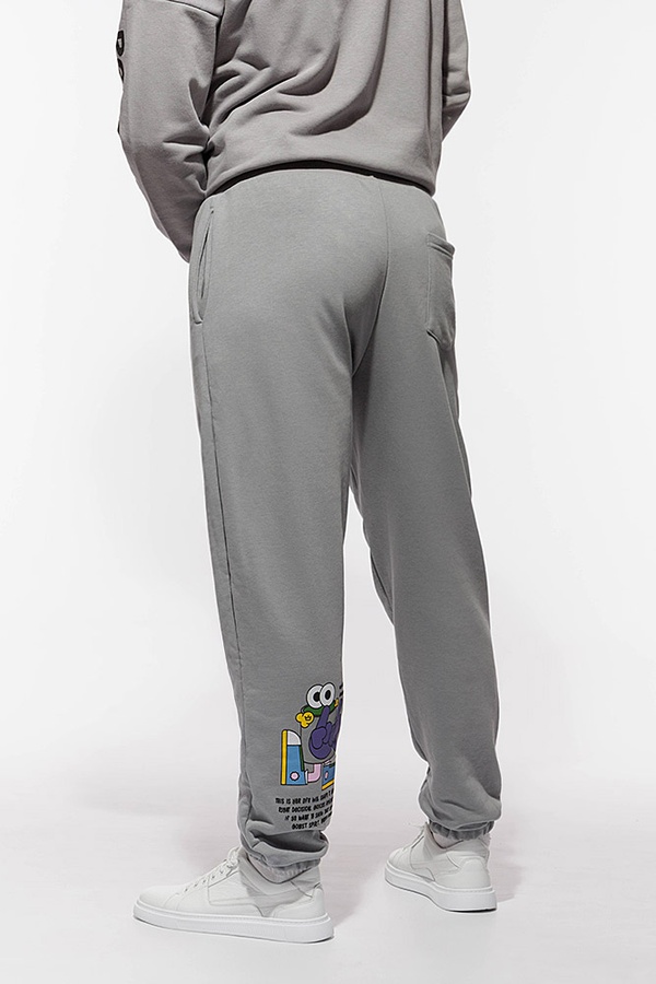 Мужские спортивные штаны Beyond 48 цвет серый ЦБ-00208483 SKT000884661 фото