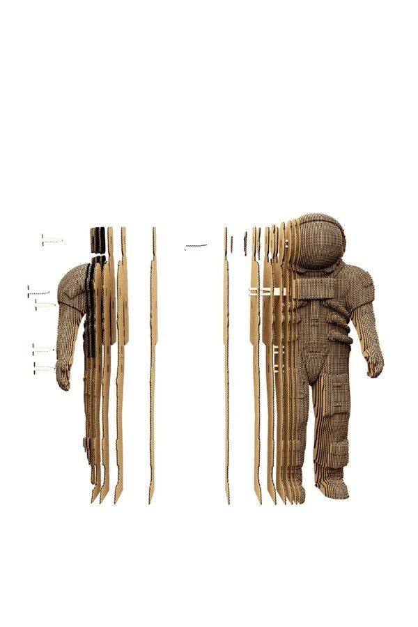 Картонный конструктор "Cartonic 3D Puzzle ASTRONAUT" Cartonic CARTASTRON ЦБ-00271429 фото