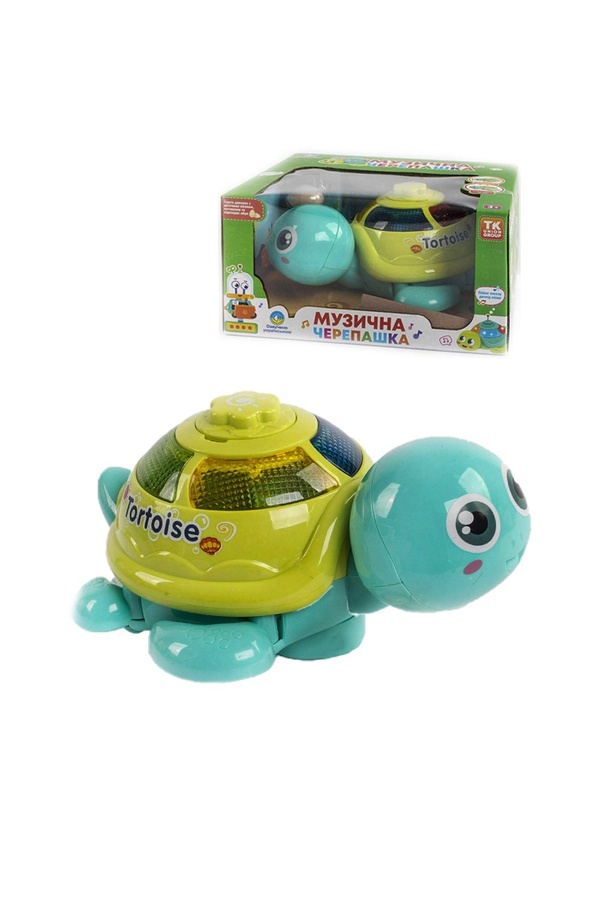 Розвиваюча іграшка "Музична черепашка" колір різнокольоровий ЦБ-00210086 SKT000888827 фото