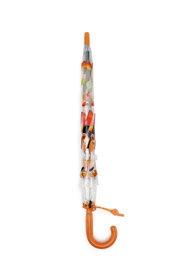 Прозрачный зонтик для девочки цвет оранжевый ЦБ-00249346 SKT000991100 фото