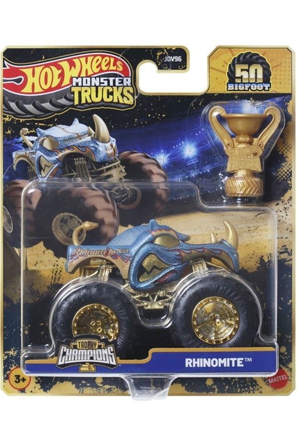 Машинка-внедорожник серии &laquo;Бигфут &ndash; чемпион&raquo; Monster Trucks от Hot Wheels Hot Wheels JDV96 ЦБ-00292645 фото