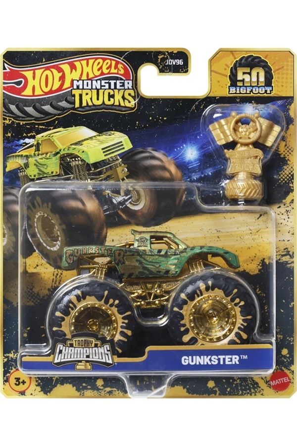 Машинка-внедорожник серии &laquo;Бигфут &ndash; чемпион&raquo; Monster Trucks от Hot Wheels Hot Wheels JDV96 ЦБ-00292645 фото