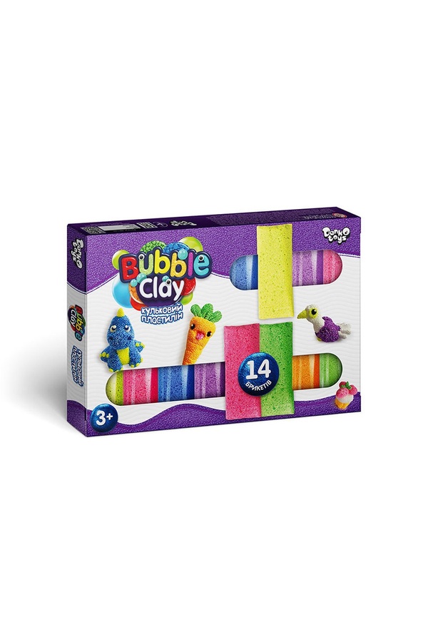 Креативное творчество "Bubble Clay" цвет разноцветный ЦБ-00199457 SKT000865830 фото