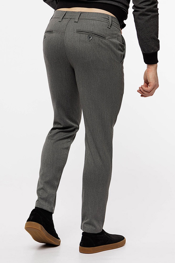 Мужские брюки 56 цвет серый ЦБ-00203639 SKT000874484 фото