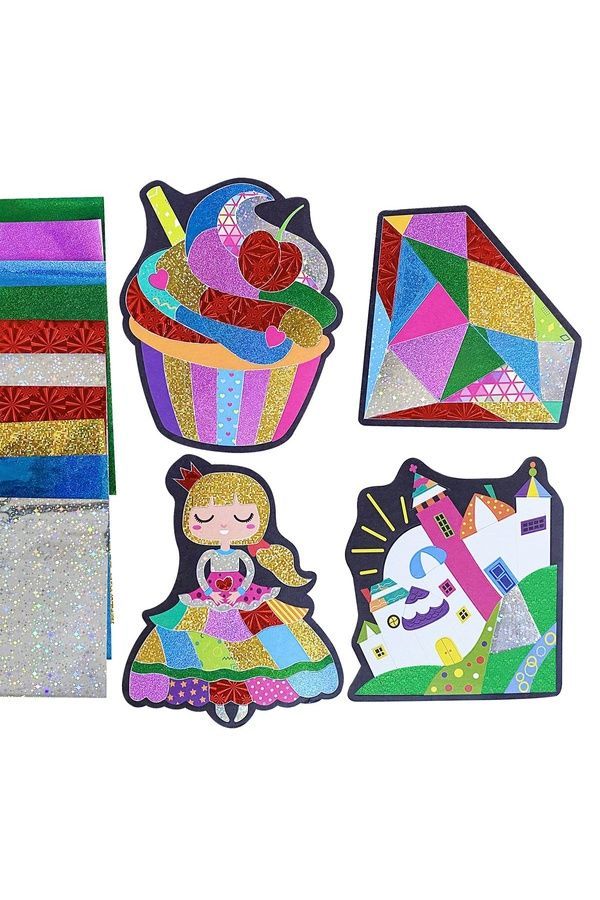 Набір для творчості з кольоровою фольгою "Foil craft. Princess" Vladi Toys VT4433-11 ЦБ-00260286 фото