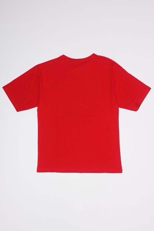 Чоловіча футболка 44 колір червоний ЦБ-00190872 SKT000843905 фото