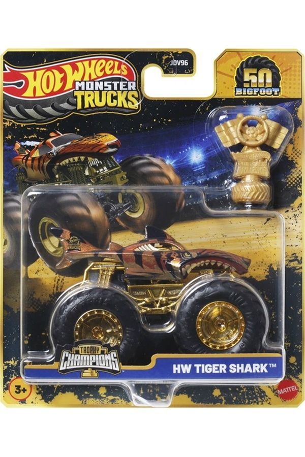 Машинка-внедорожник серии &laquo;Бигфут &ndash; чемпион&raquo; Monster Trucks от Hot Wheels Hot Wheels JDV96 ЦБ-00292645 фото