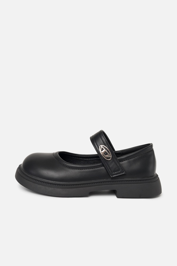 Туфлі на пласкій підошві для дівчинки 30 колір чорний ЦБ-00251103 SKT000995576 фото