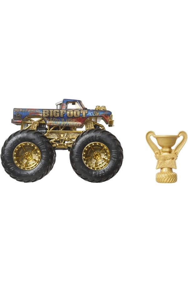 Машинка-внедорожник серии &laquo;Бигфут &ndash; чемпион&raquo; Monster Trucks от Hot Wheels Hot Wheels JDV96 ЦБ-00292645 фото