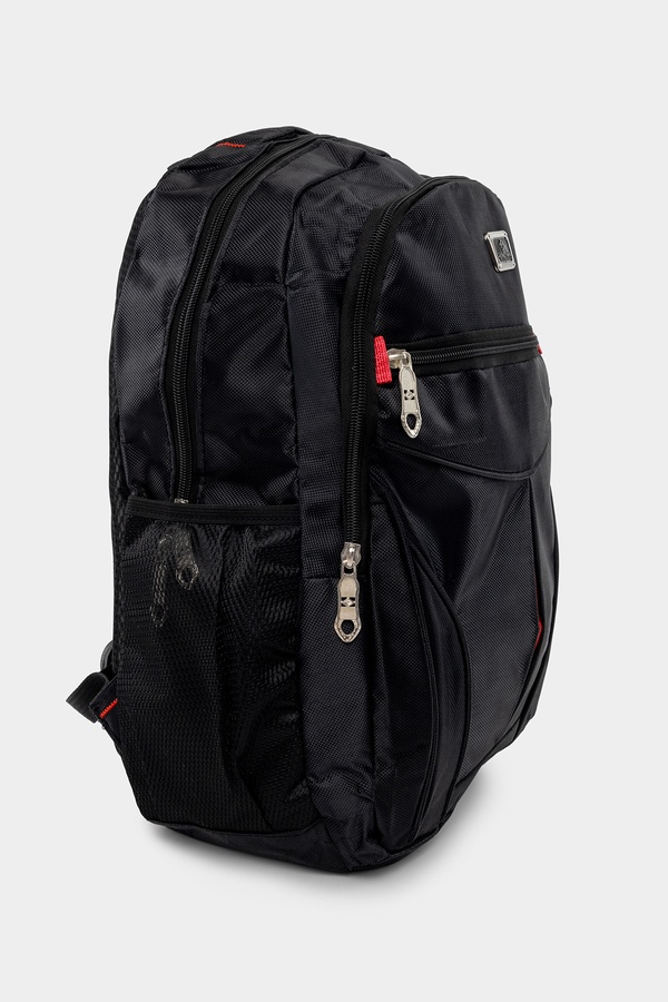 Мужской спортивный рюкзак цвет черный ЦБ-00234576 SKT000944189 фото