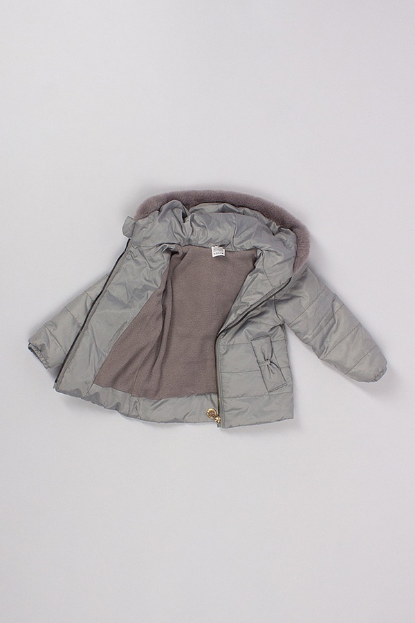 Куртка коротка на дівчинку 86 колір різнокольоровий ЦБ-00132851