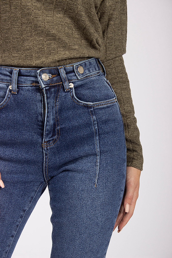 Джогери джинсові жіночі 42 колір синій ЦБ-00169124 SKT000567091 фото