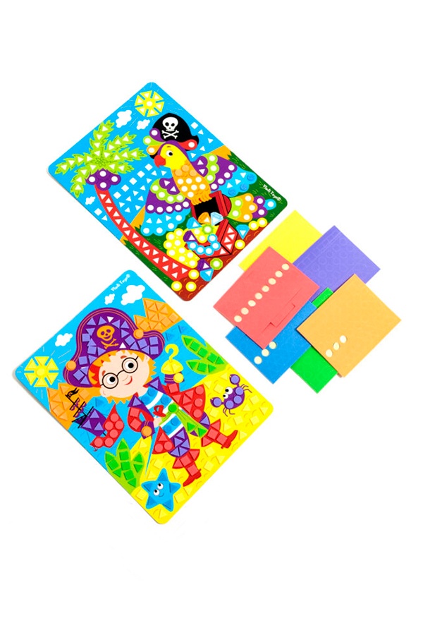 Набор для творчества "Мягкая мозаика. Пират» цвет разноцветный ЦБ-00136766 SKT000482540 фото