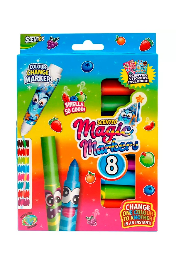 Набор ароматических маркеров - Цветная магия цвет разноцветный ЦБ-00239794 SKT000959569 фото