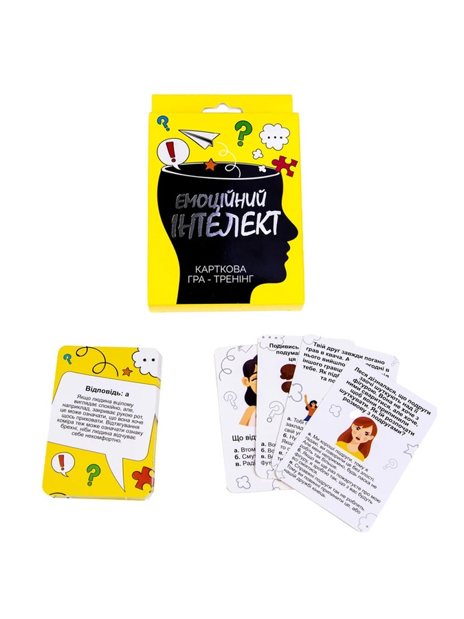 Карткова гра - Емоційний інтелект колір різнокольоровий ЦБ-00197369 SKT000861020 фото