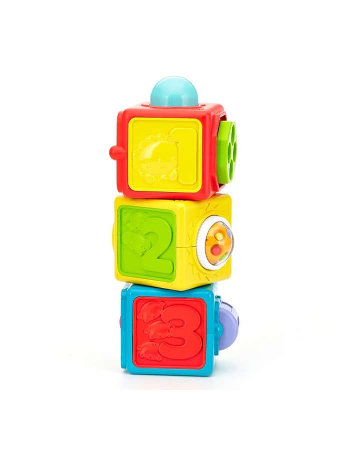 Движущиеся кубики "Яркие" цвет разноцветный ЦБ-00120801 SKT000453814 фото